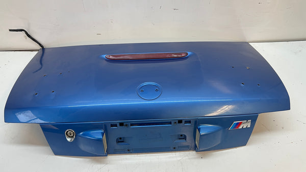 BMW Z3 M Roadster Trunk Lid Estoril Blue (335) 41622497572 *MODIFIED*