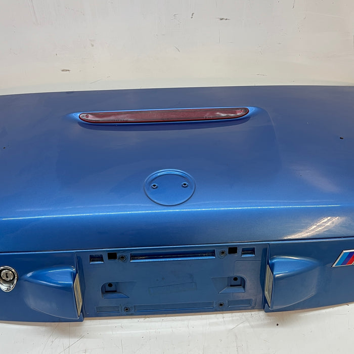 BMW Z3 M Roadster Trunk Lid Estoril Blue (335) 41622497572 *MODIFIED*