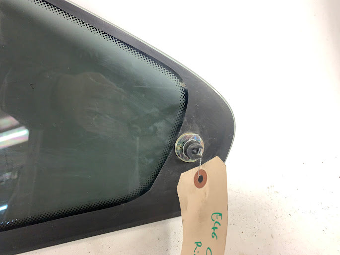 BMW E46 M3 330ci 328ci 325ci 323ci Coupe Right Rear Window Glass Panel Tinted 51368209404