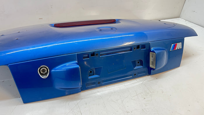 BMW Z3 M Roadster Trunk Lid Estoril Blue (335) 41622497572 *MODIFIED*