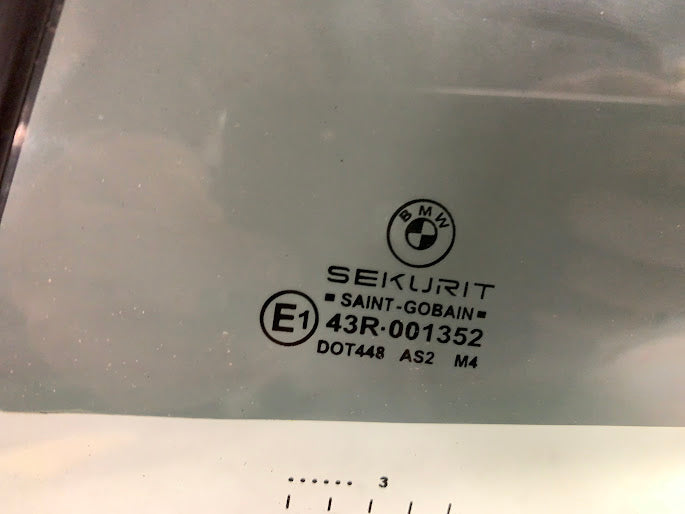 BMW E46 M3 330ci 325ci 323ci Convertible Left/Driver Side Rear Window Glass 51368209423 *TINTED*
