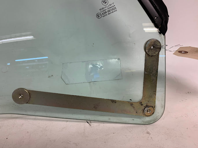 BMW E36 Convertible Rear Right Passenger Quarter Window Glass Panel 51368132656