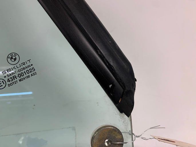 BMW E36 Convertible Rear Right Passenger Quarter Window Glass Panel 51368132656