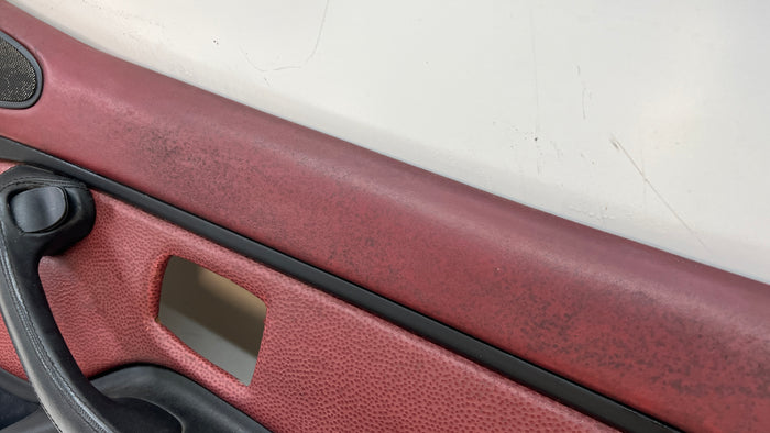 BMW Z3 Right/Passenger Side Interior Door Panel/Card Tanin Red