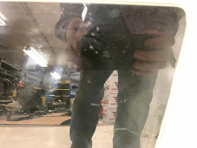 Audi A5/S5 Left Front Driver Door Window Glass Panel Tinted 8F0-845-201-B *Damaged*