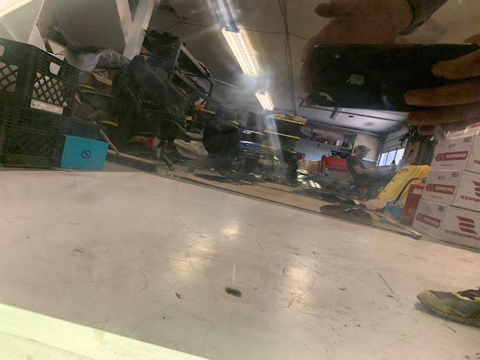 Audi A5/S5 Left Front Driver Door Window Glass Panel Tinted 8F0-845-201-B *Damaged*