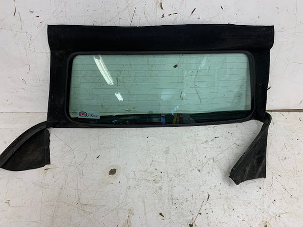 BMW E46 3 Series Convertible Soft Top Roof Rear Window Glass