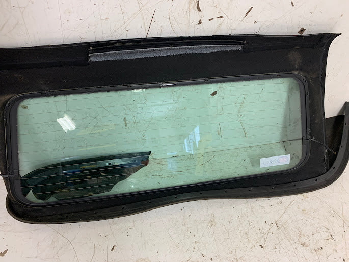 BMW E46 3 Series Convertible Soft Top Roof Rear Window Glass