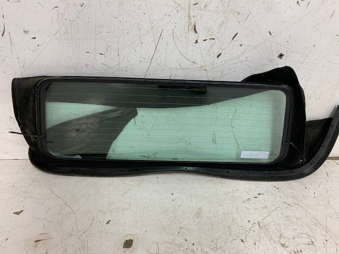 BMW E46 3 Series Convertible Soft Top Roof Rear Window Glass