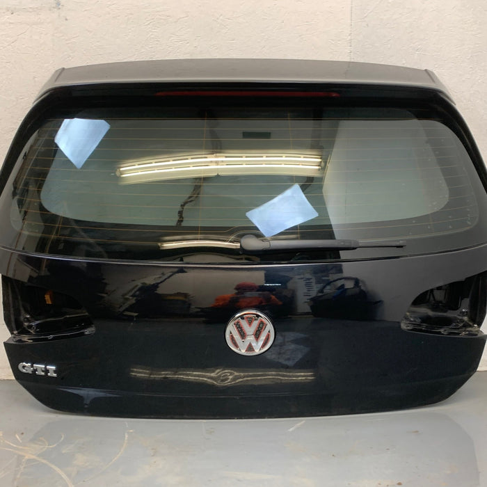 Volkswagen MK7/5G GTI Hatch & Spoiler Deep Black Pearl (LC9X) *DAMAGED*