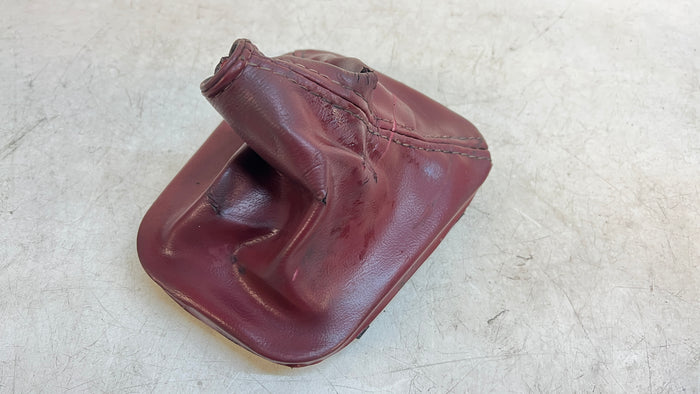 BMW Z3 Tanin Red Nappa Leather Manual Transmission Shift Boot 25111434278 *DAMAGED*