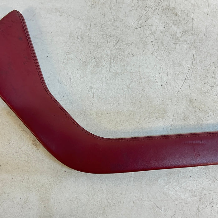 BMW Z3 Left/Driver Side Center Console Trim Tanin Red 51168397525 *DAMAGED*