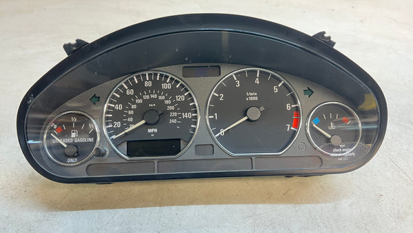 BMW Z3 2.8 M52B28 Manual Instrument/Gauge Cluster MPH 62118401768 *DAMAGED*