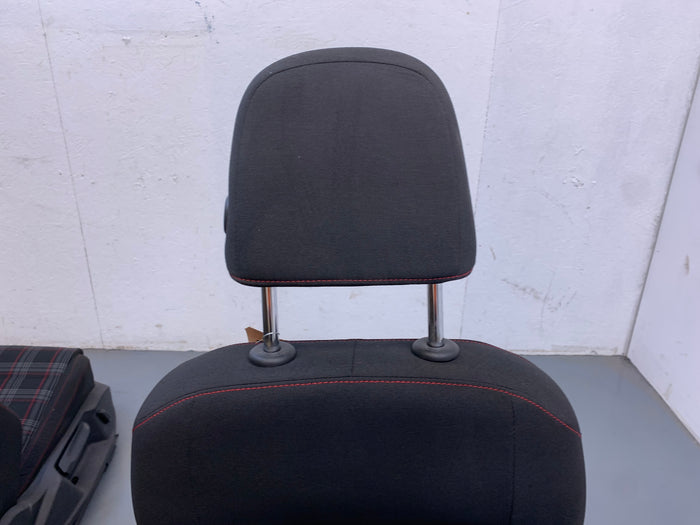 Volkswagen MK7/5G GTI Left/Right Front Plaid Cloth Seats