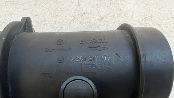BMW E36 Z3 1.9 M44 4 Cylinder MAF Mass Air Flow Meter Housing 4-Pin 1736224