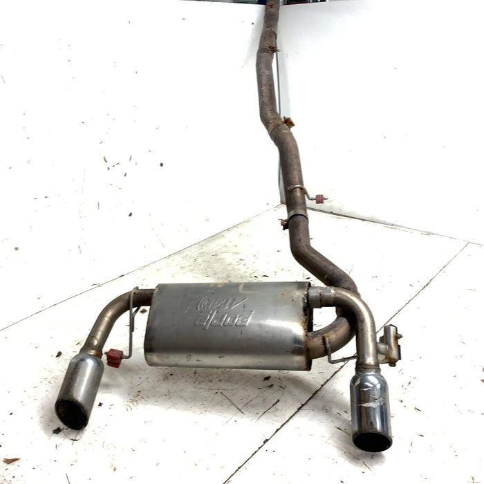 Ford Focus RS Borla 3 inch Cat-Back Exhaust System & ATAK Muffler 140730
