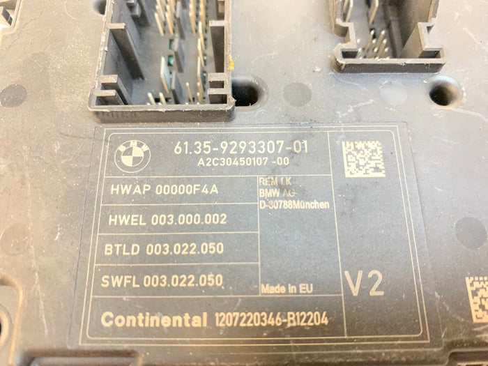 BMW F30 F31 F32 F33 F34 F36 3 & 4 Series Rear Electronic Body Control Module/REM 61359293307