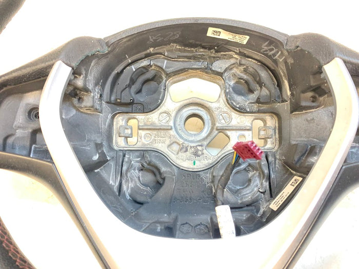 BMW F30 F31 F32 F33 F34 F36 3 & 4 Series Leather Heated Sport Steering Wheel W/Red Stitching 32306863343