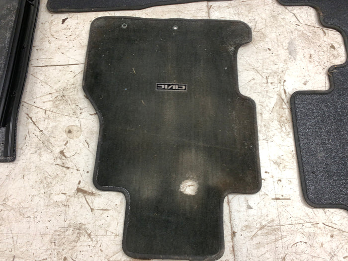 2004-2005 Honda EP3 Civic SiR Floor & Trunk Mat Carpet Set 08P15-S5T-111 *Damage*