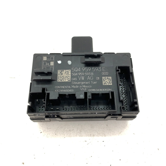 Volkswagen MK7/5G GTI Left/Driver Side Front Door Control Module 5Q4959593E *DAMAGED*