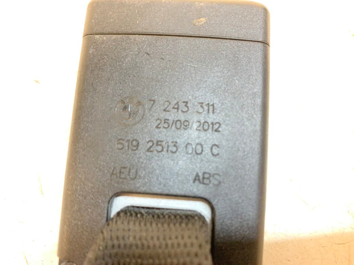BMW F30 F31 F32 3 & 4 Series Rear Left Seatbelt Buckle 7243311