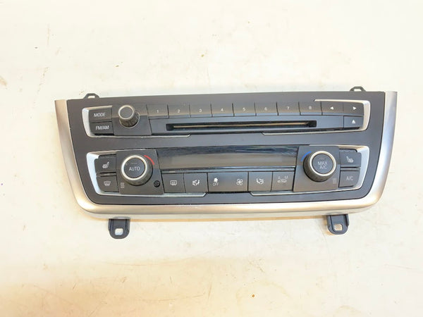 BMW F32 F33 F36 4 Series HVAC Control/Radio Buttons W/Trim 9226784