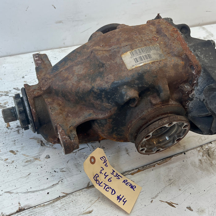 BMW E82 E88 E90 E92 E93 335i 335xi N55 N54 Rear Differential Automatic Bolted Ring Gear Ratio 3.46 75720054