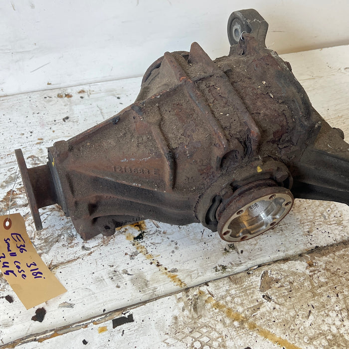BMW E36 318is Small Case Rear Axle Carrier Open Differential 3.45 Ratio 33107502829