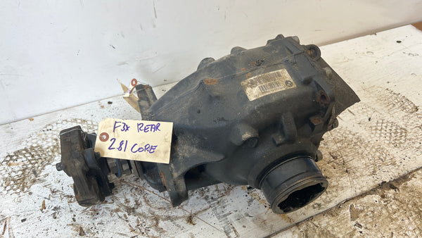 BMW F30 328dx 328d Automatic Transmission Rear Differential 2.81 8485723 *DAMAGED*