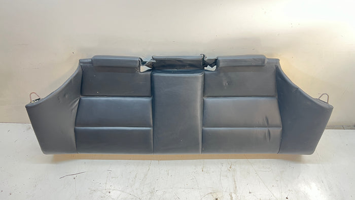 BMW E46 M3 Coupe Rear Bench Seat Black Nappa Leather 7902850