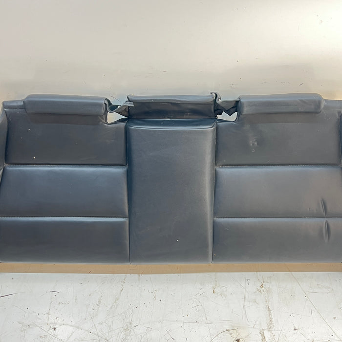 BMW E46 M3 Coupe Rear Bench Seat Black Nappa Leather 7902850
