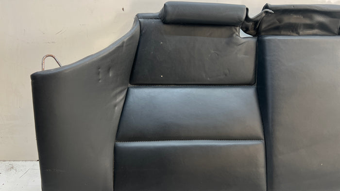 BMW E46 M3 Coupe Rear Bench Seat Black Nappa Leather 7902850