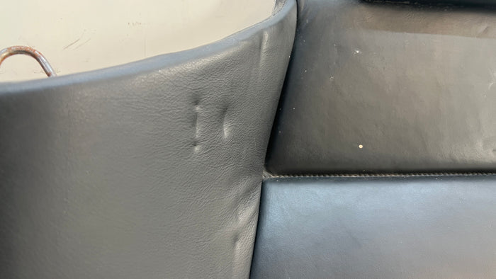 BMW E46 M3 Coupe Rear Bench Seat Black Nappa Leather 7902850