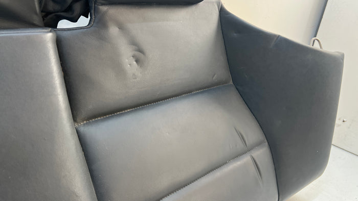 BMW E46 M3 Coupe Rear Bench Seat Black Nappa Leather 7902850