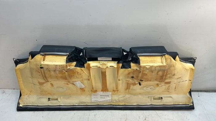 BMW E46 M3 Coupe Rear Bench Seat Black Nappa Leather 7902850