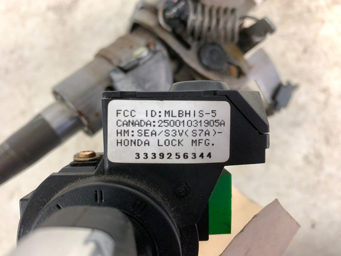 2004-2005 Honda EP3 Civic SiR Steering Column Shaft & Ignition Lock Cylinder Switch 53200-S5S-G01