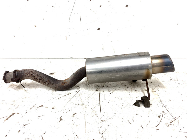 2004-2005 Honda EP3 Civic SiR JASMA Japan Single Exit Exhaust Muffler Pipe 2.5 inch inlet