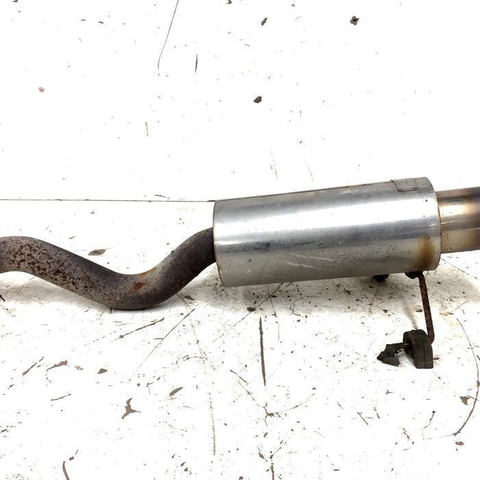 2004-2005 Honda EP3 Civic SiR JASMA Japan Single Exit Exhaust Muffler Pipe 2.5 inch inlet