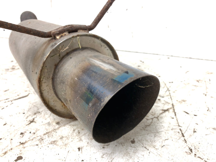 2004-2005 Honda EP3 Civic SiR JASMA Japan Single Exit Exhaust Muffler Pipe 2.5 inch inlet