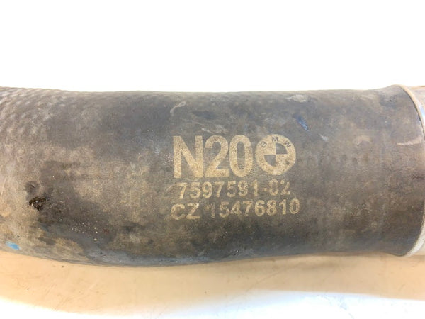 BMW F30 F31 F32 F33 F34 F36 328xi 320xi 428xi N20 Engine Turbocharger To Intercooler Charge Pipe 7597591