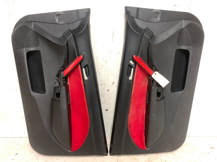 2002-2005 Honda EP3 Civic SiR CTR JDM Door Card Panel Set Red 83533-S5T-A02ZB