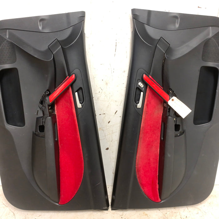 2002-2005 Honda EP3 Civic SiR CTR JDM Door Card Panel Set Red 83533-S5T-A02ZB
