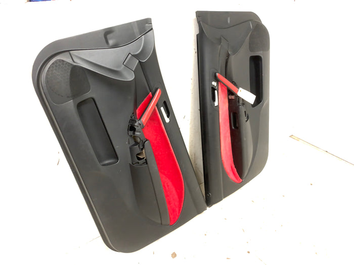 2002-2005 Honda EP3 Civic SiR CTR JDM Door Card Panel Set Red 83533-S5T-A02ZB