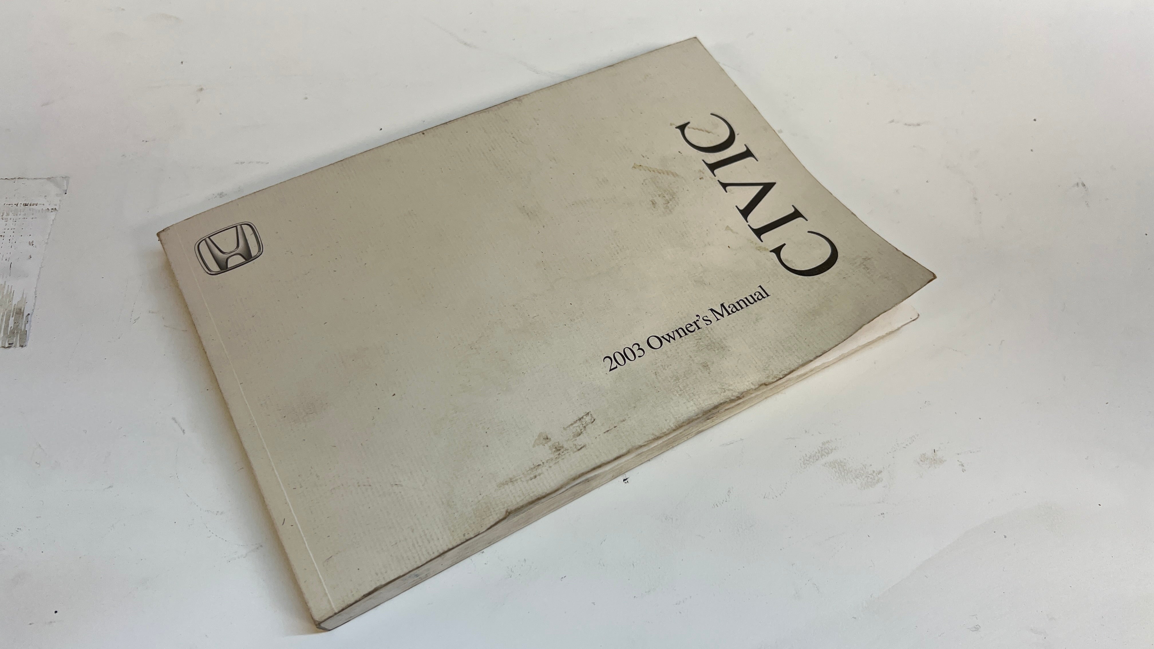 2003 Honda EP3 Civic SiR Owners Manual Proper Parts Co