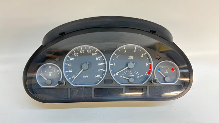 BMW E46 330ci Coupe/Convertible Automatic Transmission Gauge Cluster KPH 6910268