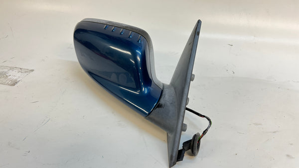 BMW E46 3 Series Coupe/Convertible Right/Passenger Side Mirror Topaz Blue (364) 51168247120