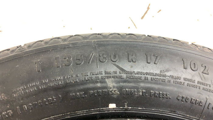 BMW E46 330CI Spare Tire