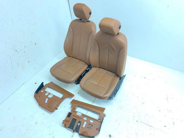 BMW F30 3 Series Saddle Brown Leather Seats & Door Panels