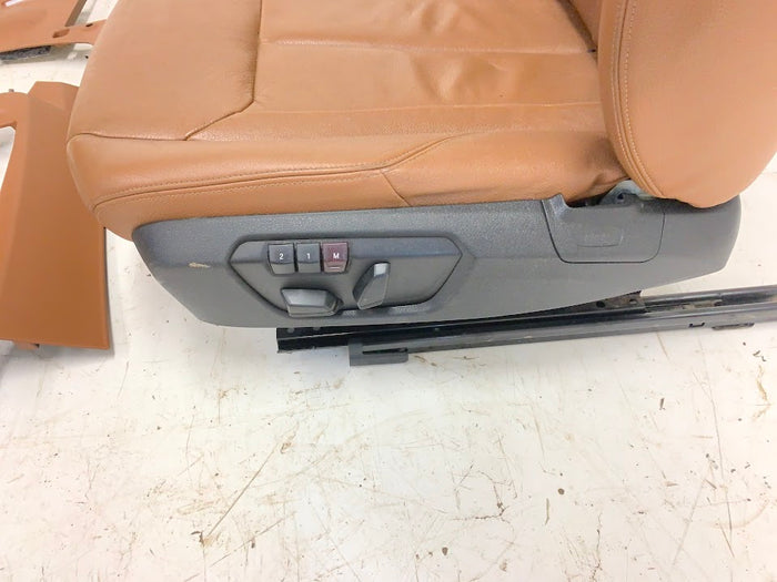 BMW F30 3 Series Saddle Brown Leather Seats & Door Panels