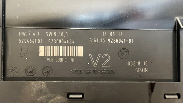 BMW F10 BODY CONTROL MODULE 61359286941